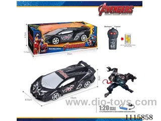 27MHz 1:20 2ch rc car included battery