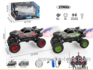 1:16 6ch rc car with light/spray