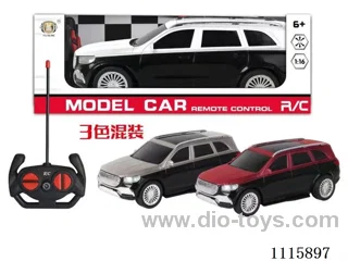 1:16 4ch rc car with light not included battery
