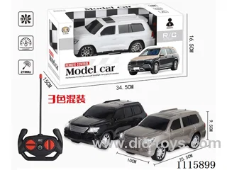 1:16 4ch rc car with light not included battery