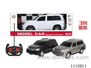 1:16 4ch rc car with light not included battery