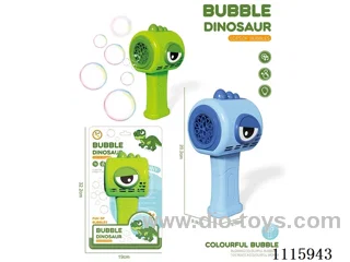 Dinosaur 10-hole electric bubble wand
