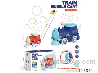 Little push train bubble machine