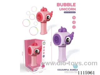 Unicorn electric bubble wand
