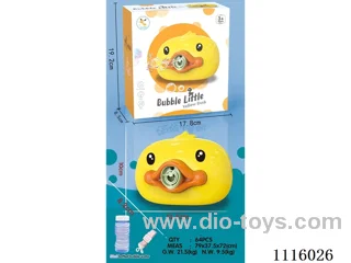 Little yellow duck bubble camera