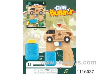 Military car bubble gun