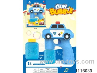 Police car bubble gun