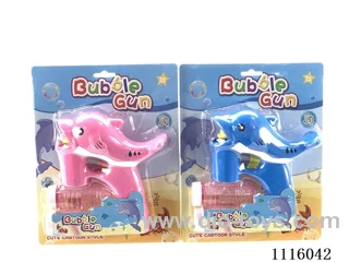 Dolphin bubble gun pink, pink and blue mixed