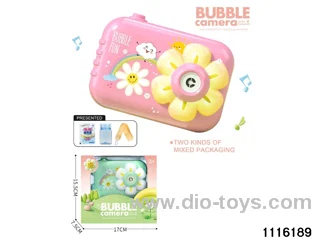 camera bubble machine
