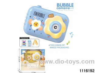 camera bubble machine