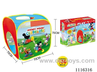 Disney Playhouse with 100 5.5CM ocean balls