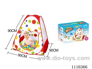 Handheld box 90CM children's tent +100 6CM ocean balls