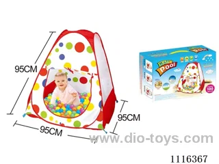 Hand box 95CM children's tent +100 6CM ocean balls