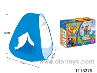 Zootopia Kids' Basketball tent with 50 6CM ocean balls