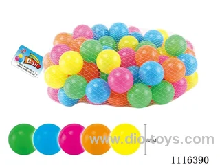 Net bag lifting 100 6CM ocean balls