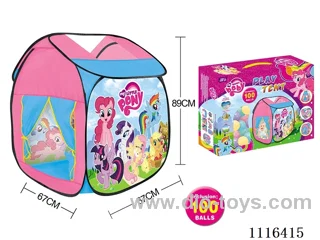 Pony Polly Playhouse with 100 ocean balls