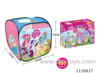 Pony Polly Playhouse with 100 ocean balls