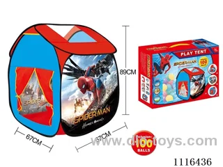 Spider-man Playhouse with 100 ocean balls