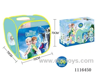 Frozen Playhouse with 100 ocean balls