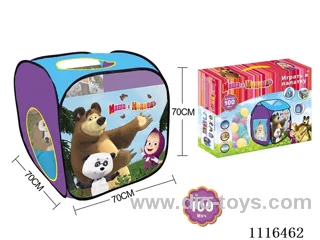 Martha and the Bear Play Room with 100 ocean balls
