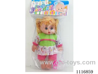12 "empty girl doll with IC, baby bottle