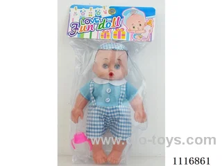 12 "empty doll with IC, baby bottle
