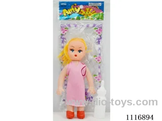 5 inch single and bottle doll