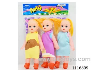 6 "3 dolls