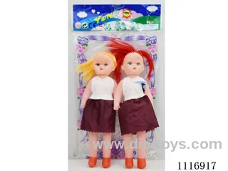 9 "2 dolls