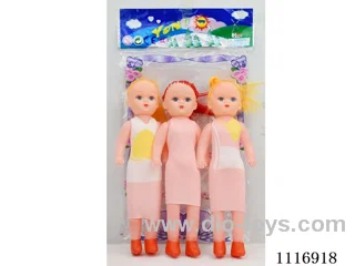 9 "3 dolls
