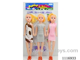 14-inch three-piece doll