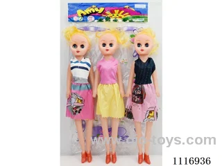 14-inch three-piece doll
