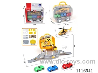 Parking lot (1AB aircraft +3 sliding car)