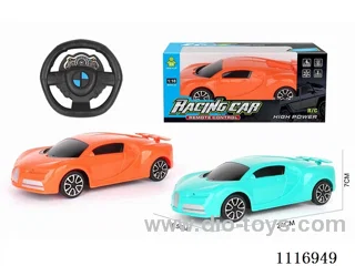 1：18 27MHZ 2ch rc car with light not included battery