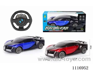 1：18 27MHZ 2ch rc car with light not included battery