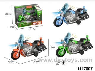 inertial motorbike With light and sound