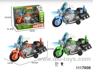 inertial motorbike With light and sound