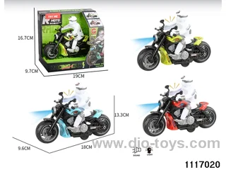 inertial motorbike With light and sound