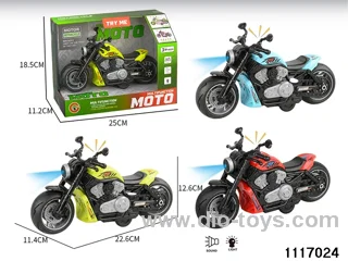 inertial motorbike With light and sound