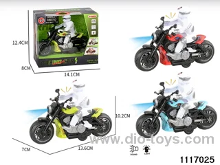 pull back motorbike With light and sound