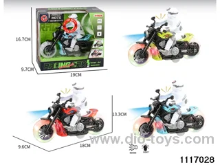 inertial motorbike With light and sound