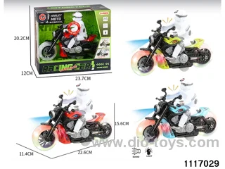 inertial motorbike With light and sound