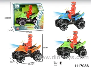 inertial motorbike With light and sound
