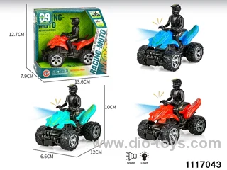 inertial motorbike With light and sound