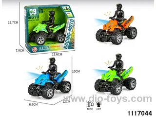 inertial motorbike With light and sound