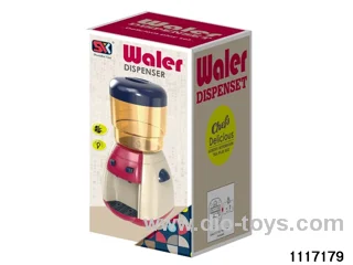 Water dispenser with light/sound