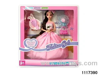 11.5 inch 12 jointed doll set