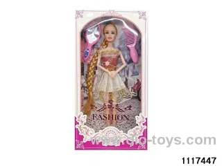 11.5 inch 9 jointed doll set
