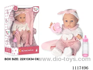 12 "vinyl doll with accessories