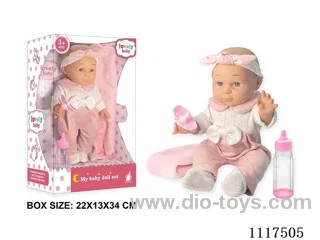 12 "vinyl doll with accessories